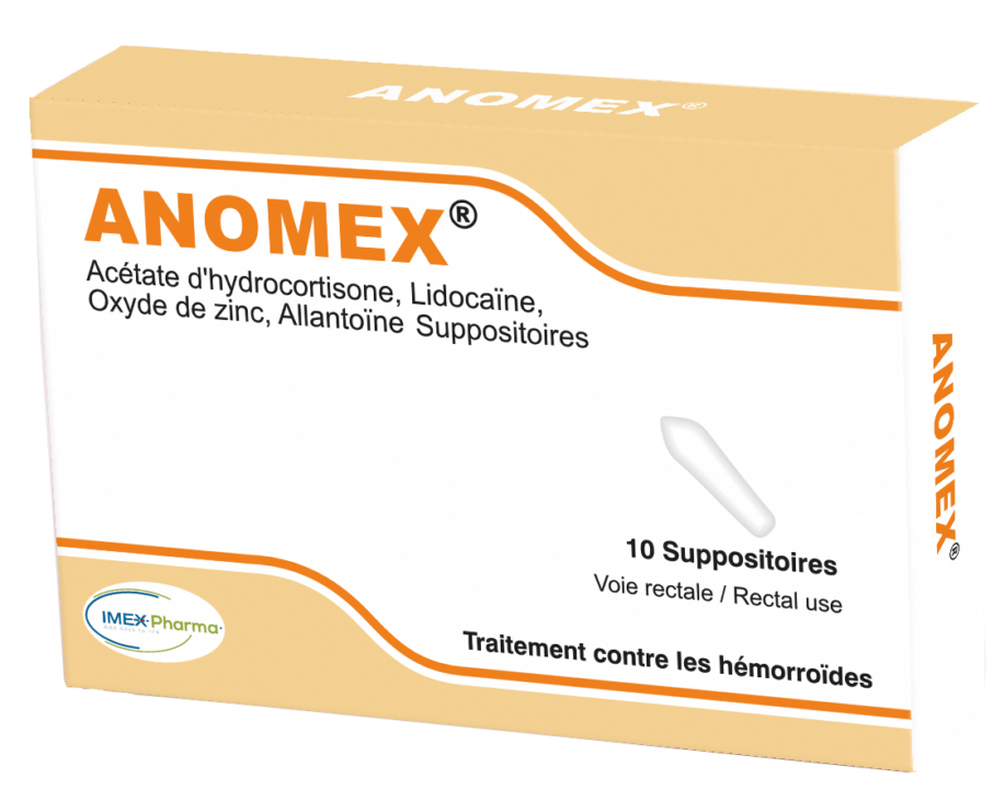 ANOMEX SUPPOSITORIE